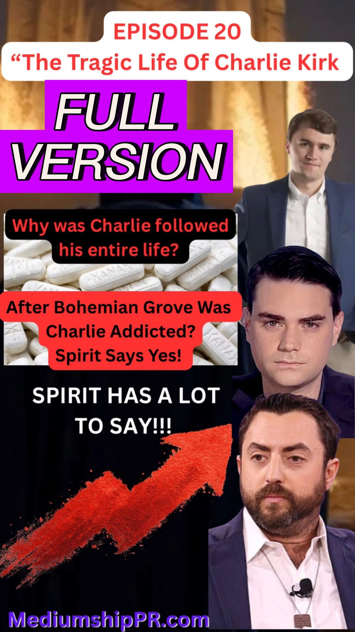EPISODE 20 FULL Version “The Tragic Life of Charlie Kirk” Posthumous Autobiography