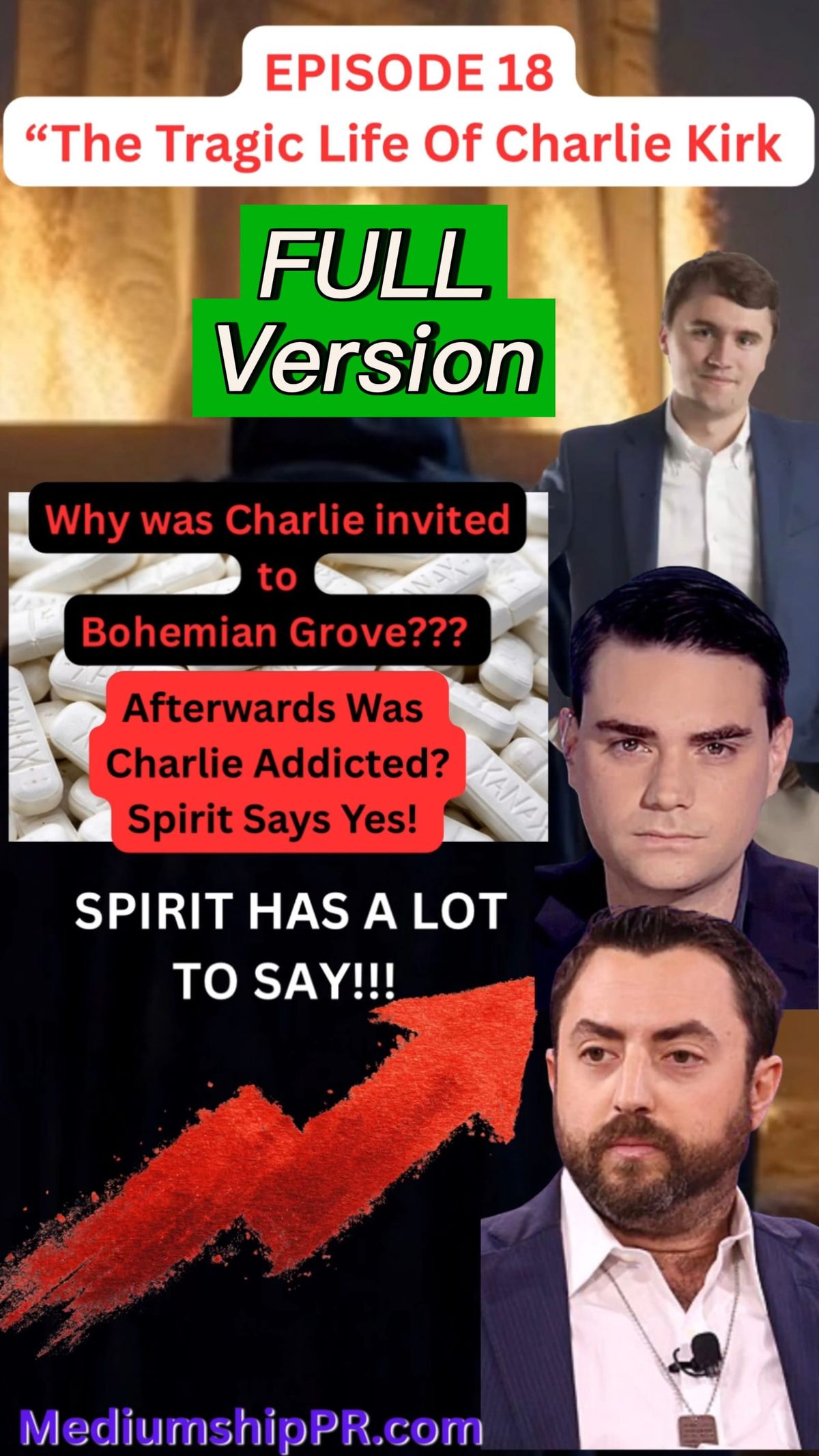 EPISODE 18 FULL Version “The Tragic Life of Charlie Kirk” posthumous autobiography