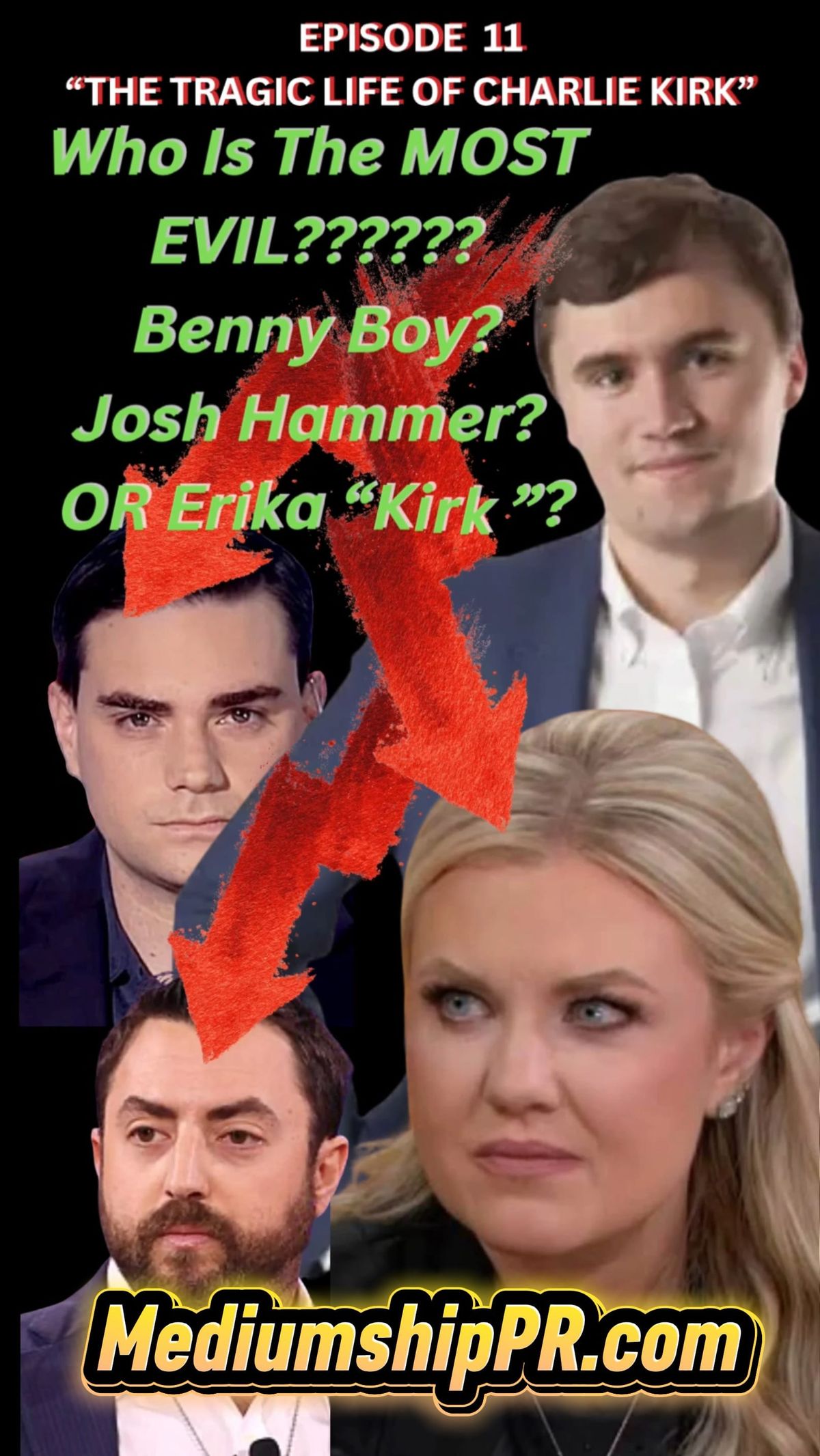 EPISODE 11 FILTERED “The Tragic Life Of Charlie Kirk” Posthumous Autobiography