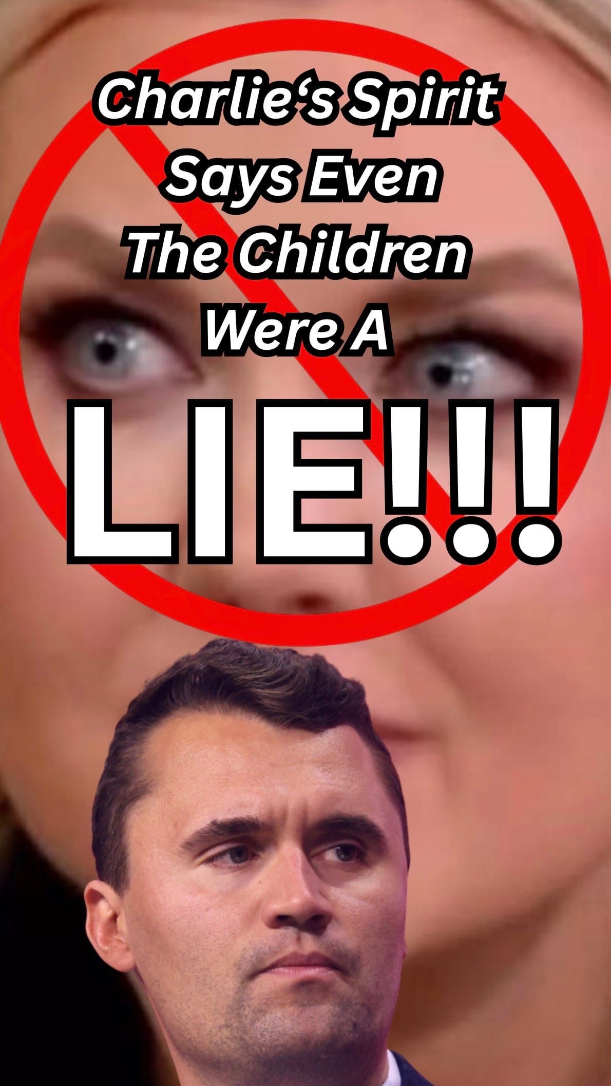 Charlie’s Spirit Says The Children Are 1 Trillion Percent NOT His!!!!!!