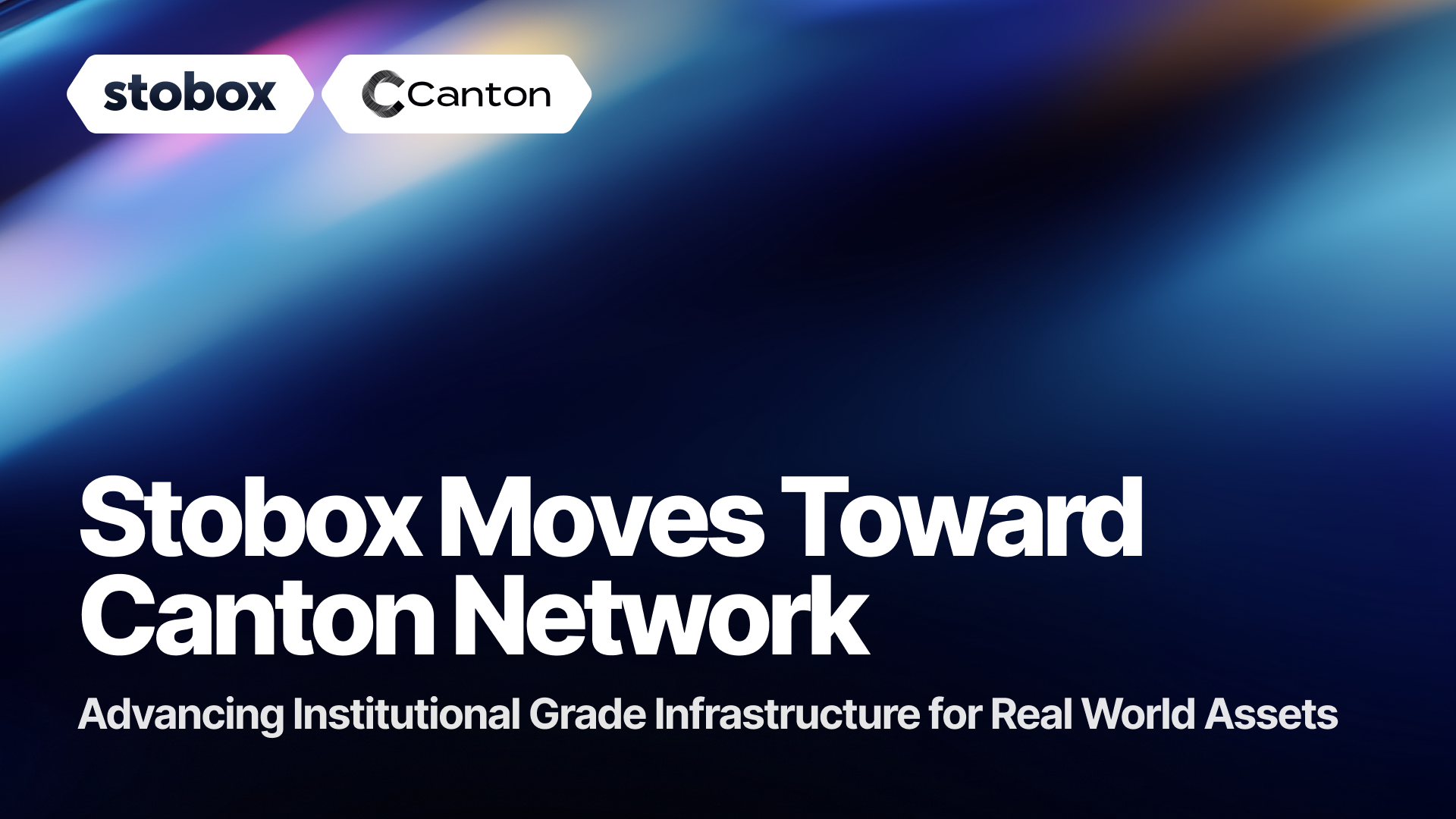 Stobox Moves Toward Canton Network