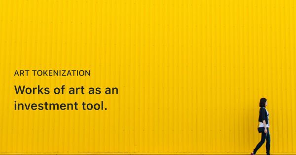 Works of art as an investment tool.