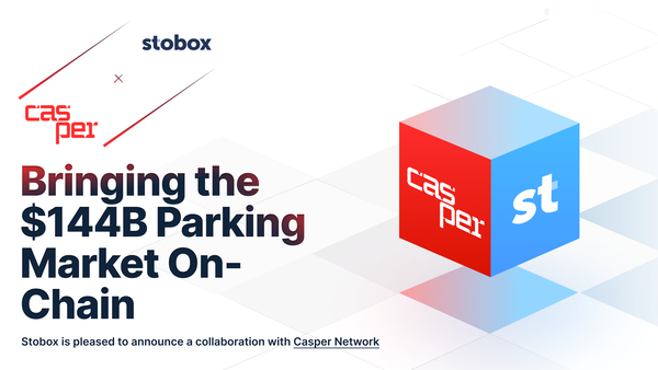 Casper and Stobox Partner to Bring the $144B U.S. Parking Market On-Chain
