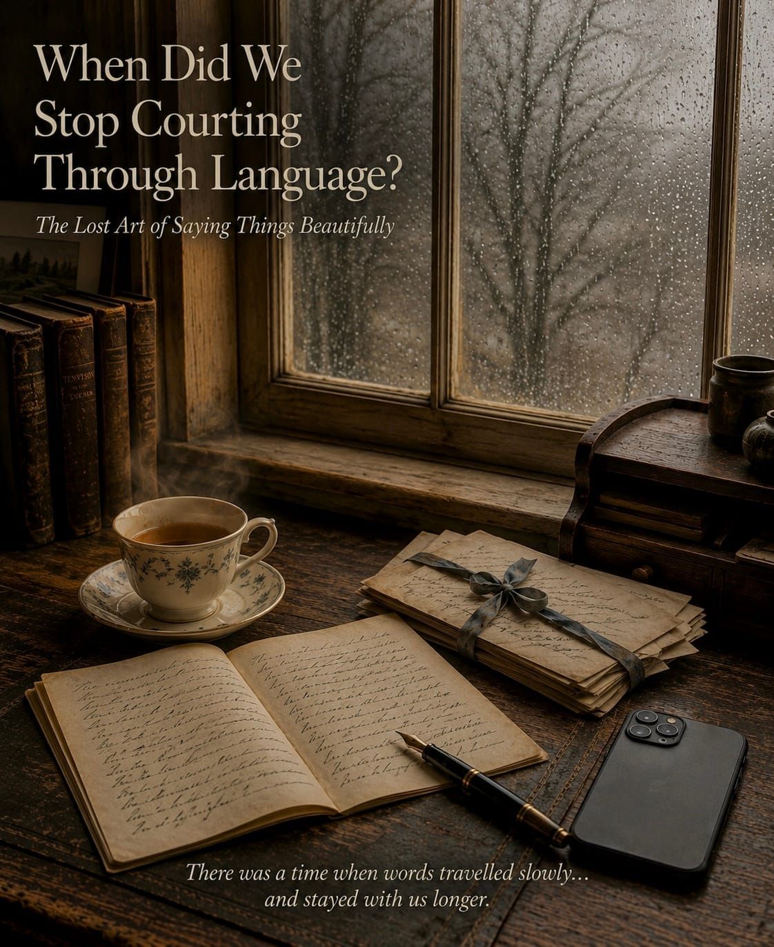 When Did We Stop Courting Through Language?