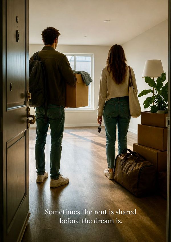 When Did Sharing Rent Become a Stronger Reason Than Sharing a Life?