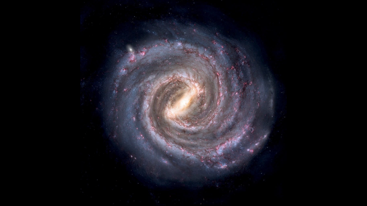 #000 From the center, galactic source