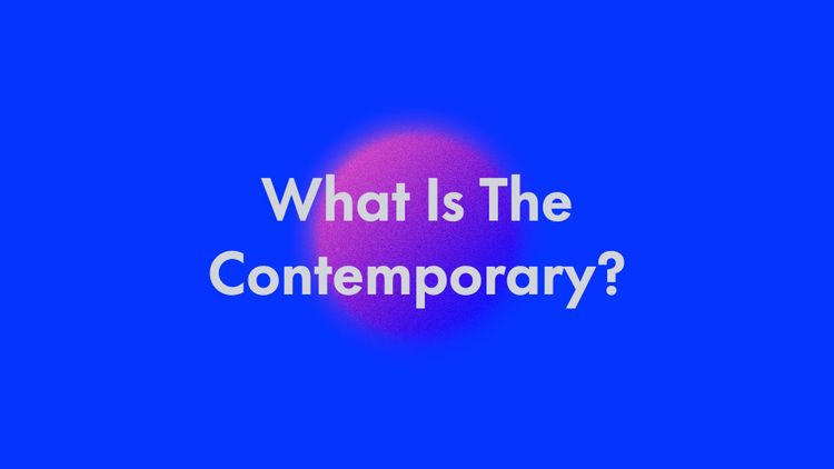 What Is The Contemporary? — Time Studies Group #01