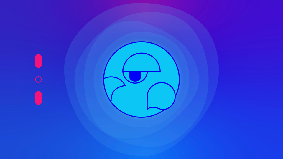 Kin 15 Blue Lunar Eagle (Vision)