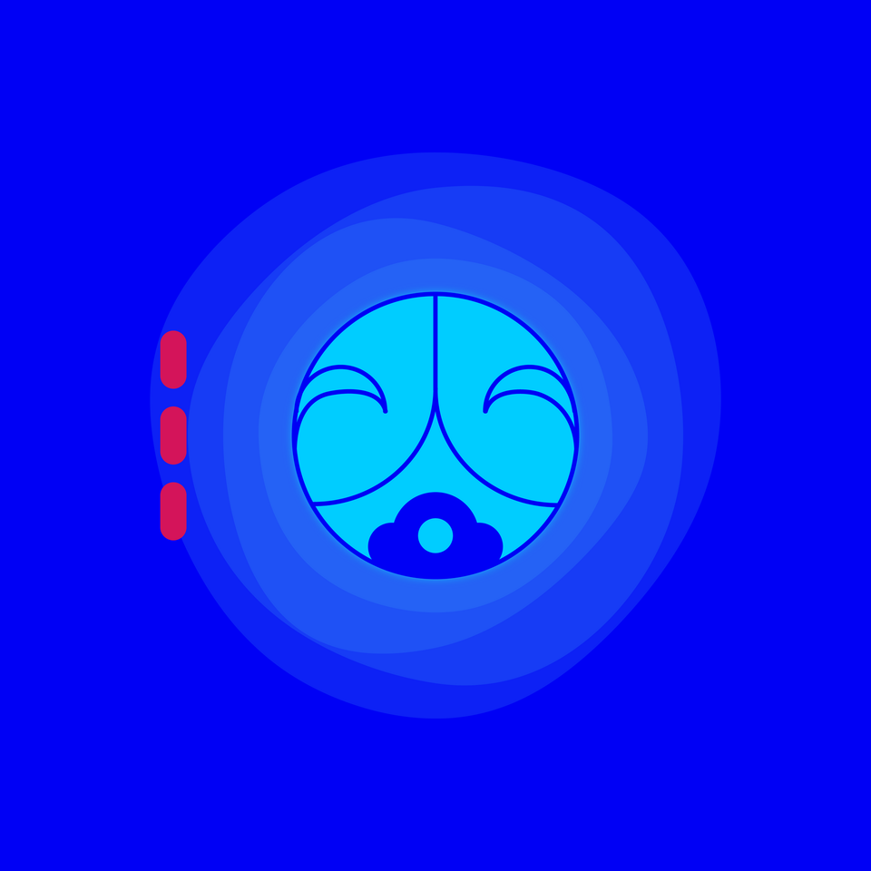 Kin 003 Blue Electric Night (Abundance)