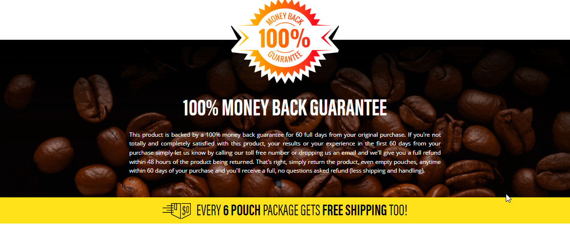 Java Burn's Refund Policy