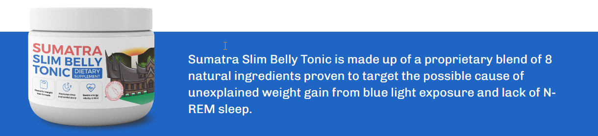 Sumatra Slim Belly Tonic