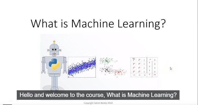 What is Machine Learning?