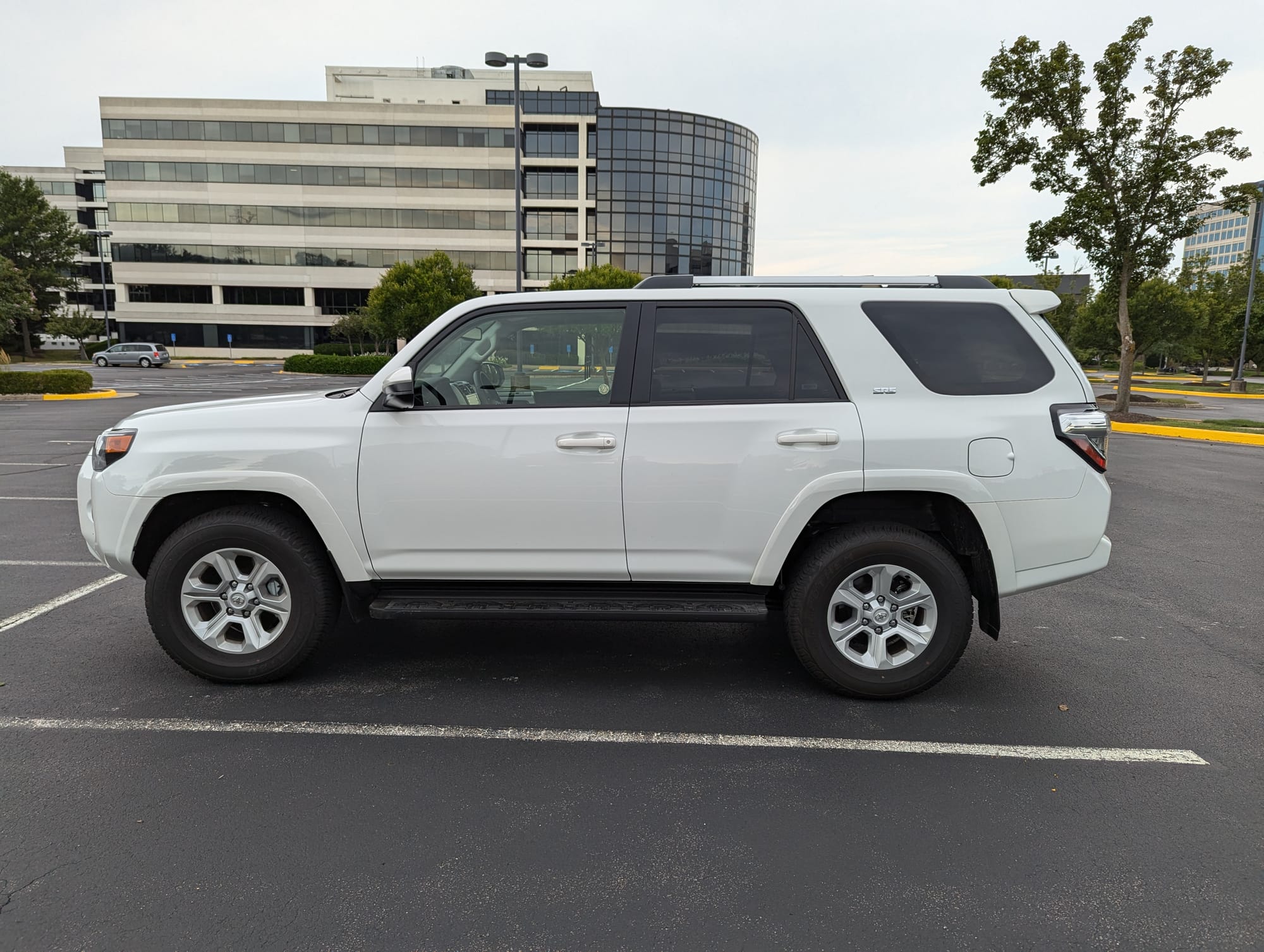 Side view of the 4Runner