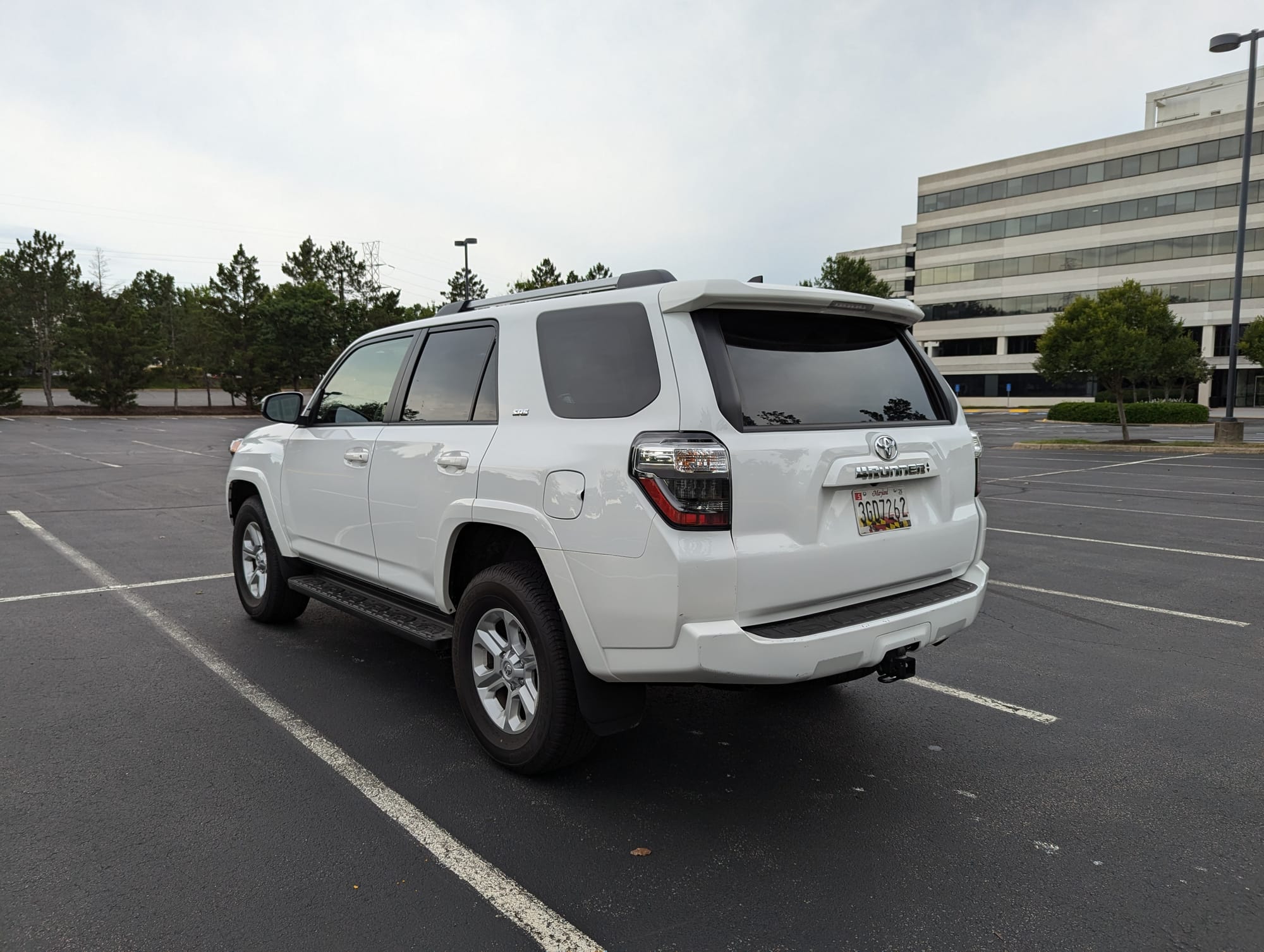 Side view of the 4Runner