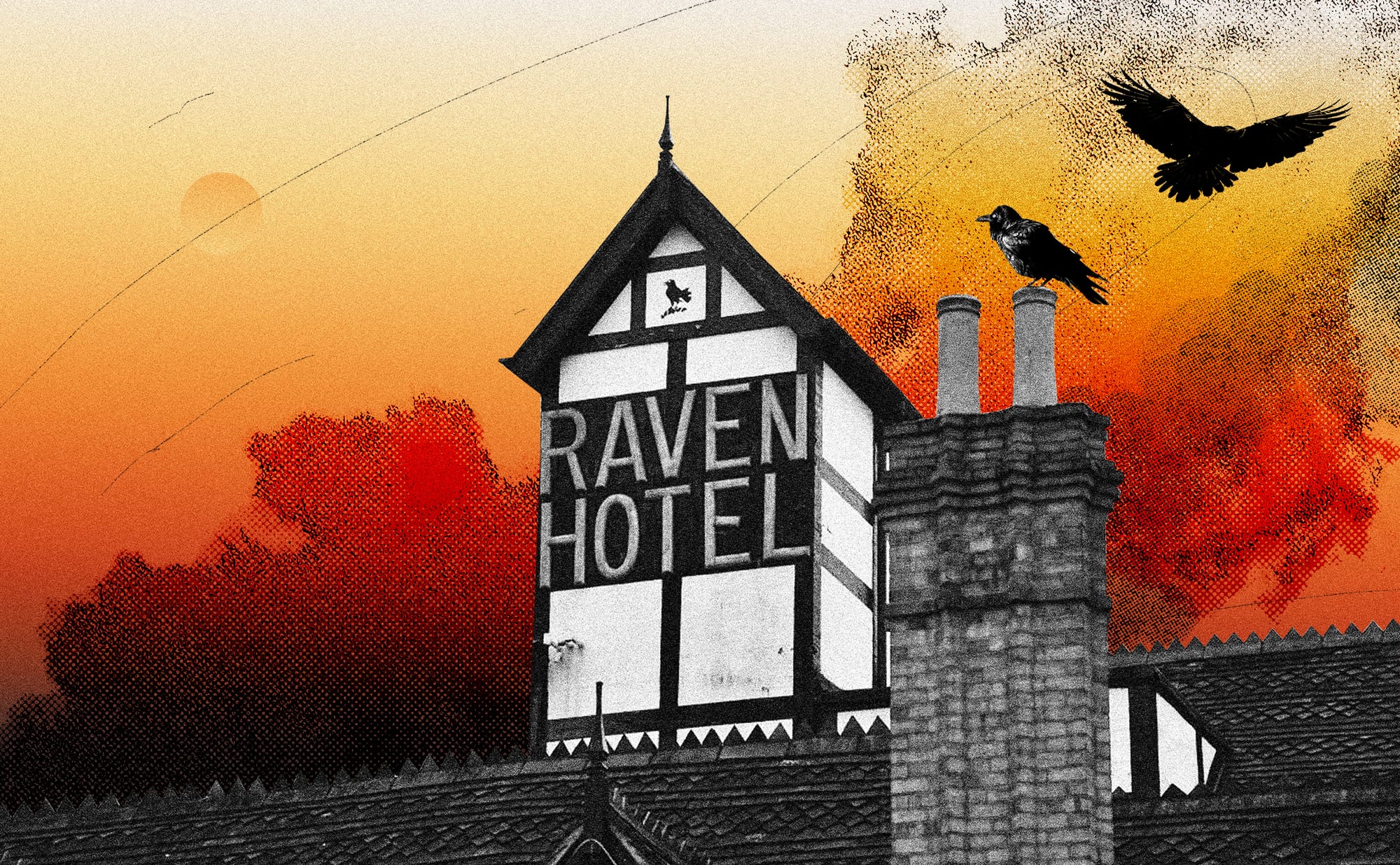 Droitwich's Raven Hotel was empty for 15 years. Then it burned down