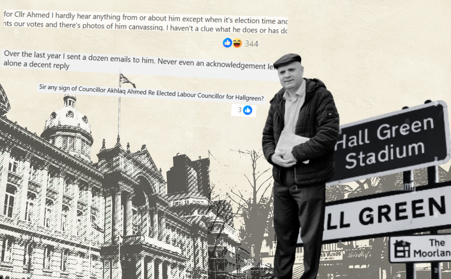 The search for Hall Green’s AWOL councillor