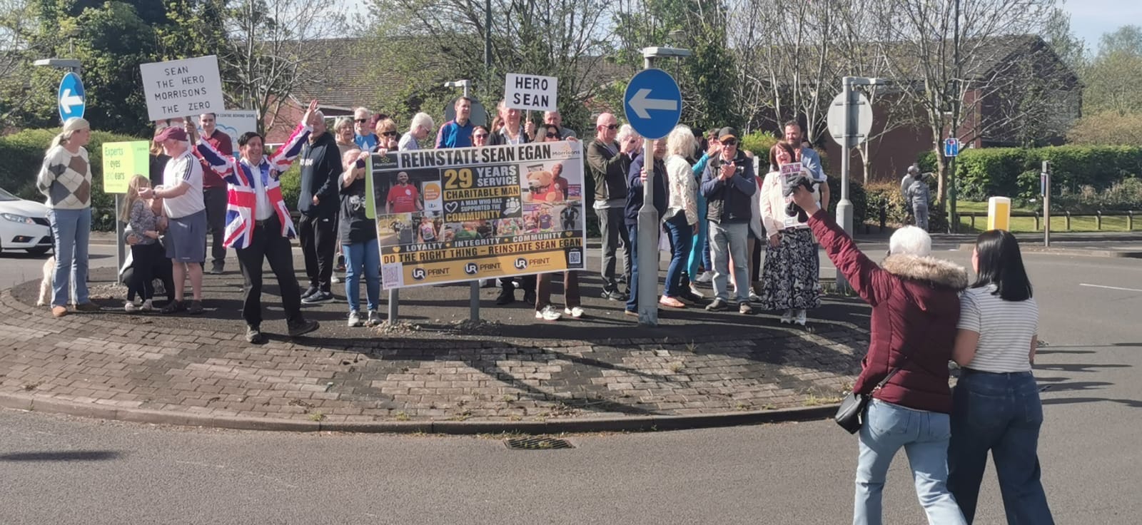 Sean Egan tackled a shoplifter and lost his job. Now he’s national news. Why?