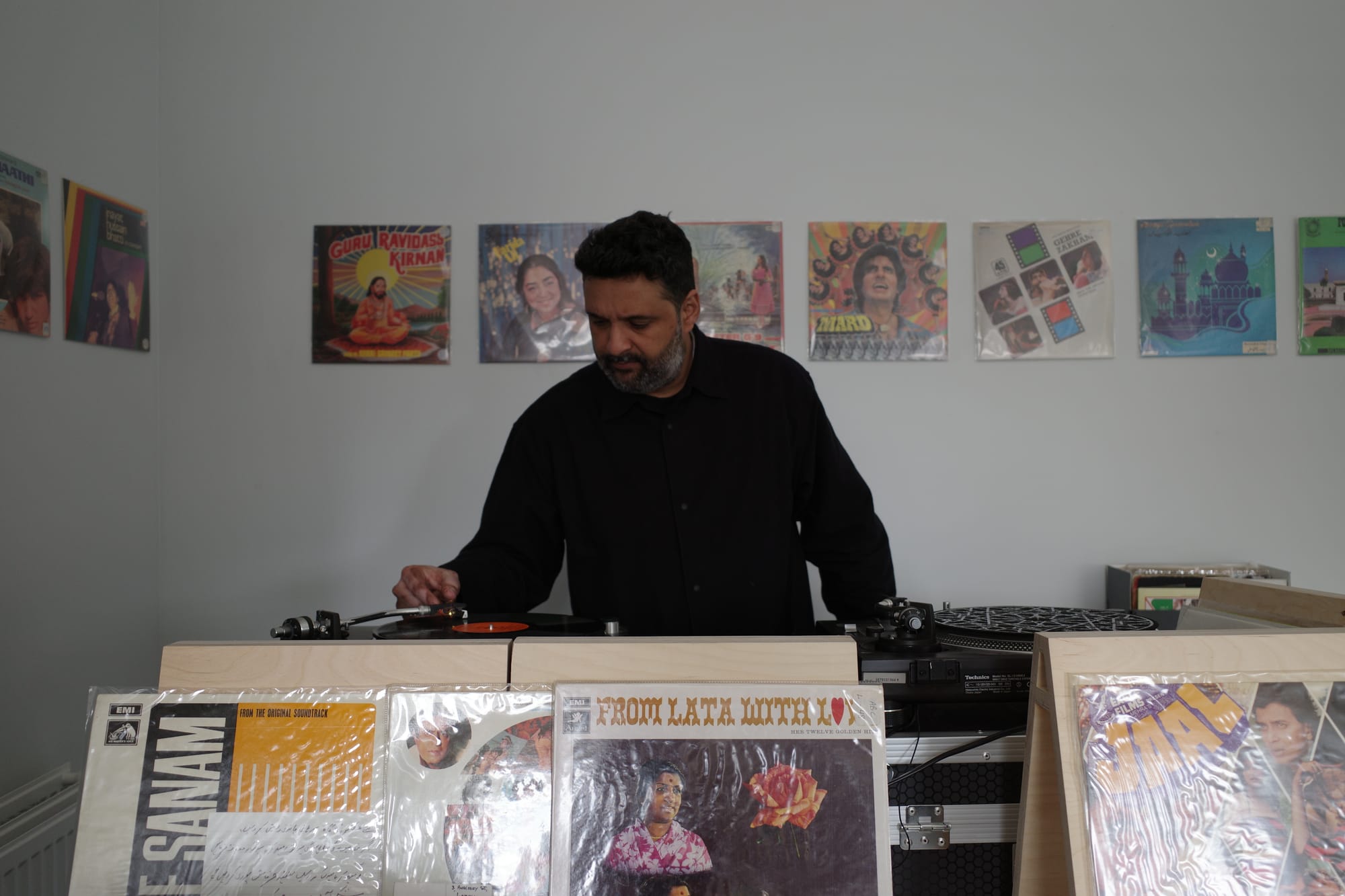 Who’s listening to the 3000 records in Faisal Hussain’s cupboard?