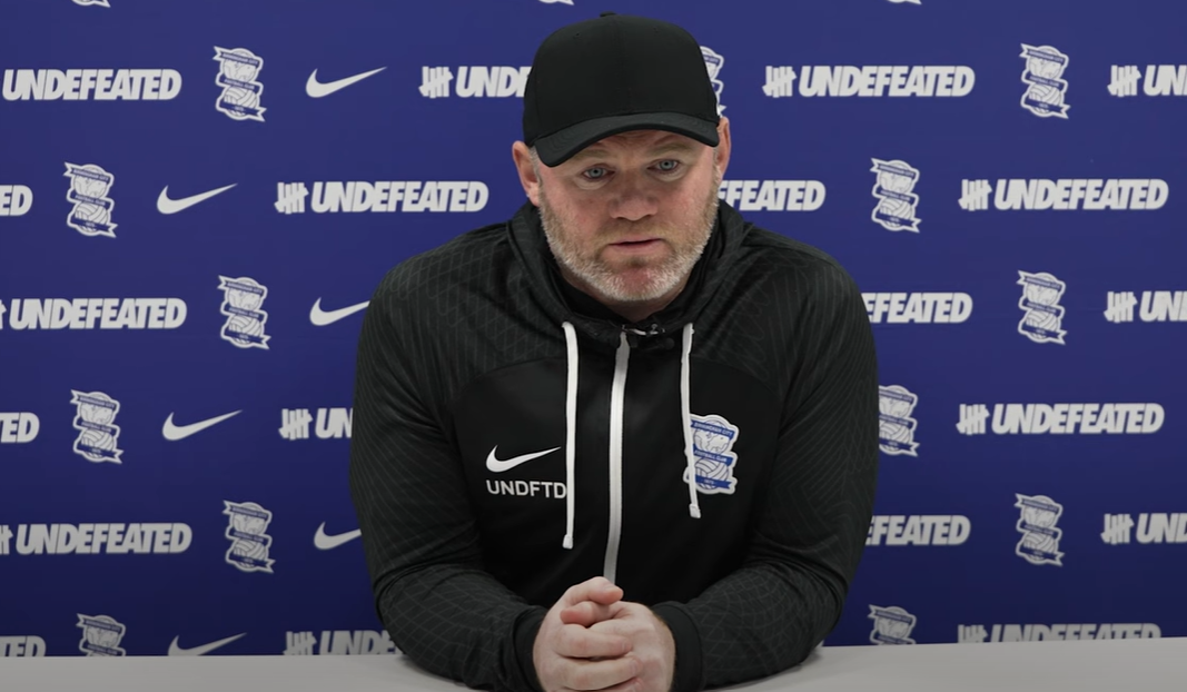 Blues gives Rooney the boot