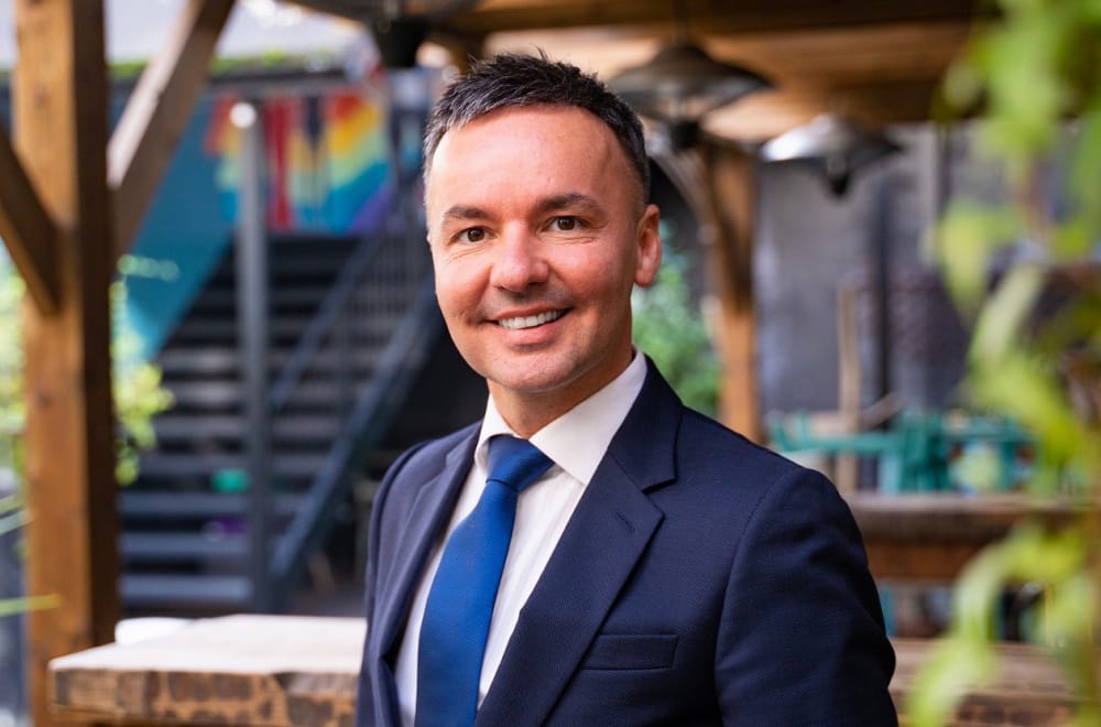 Lawrence Barton is the face of Birmingham’s Gay Village. Not everyone is thrilled