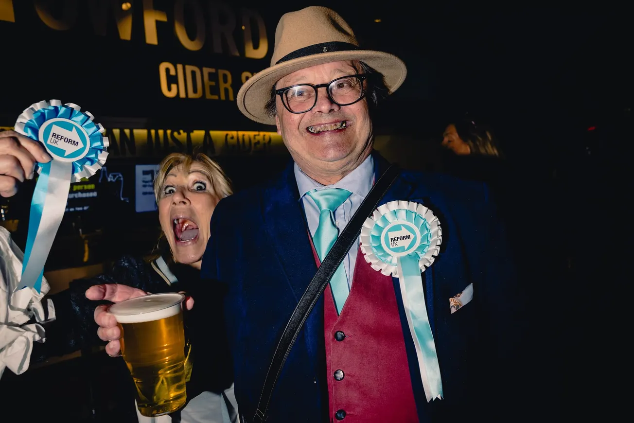 At Reform's Birmingham bonanza, set design is the real winner