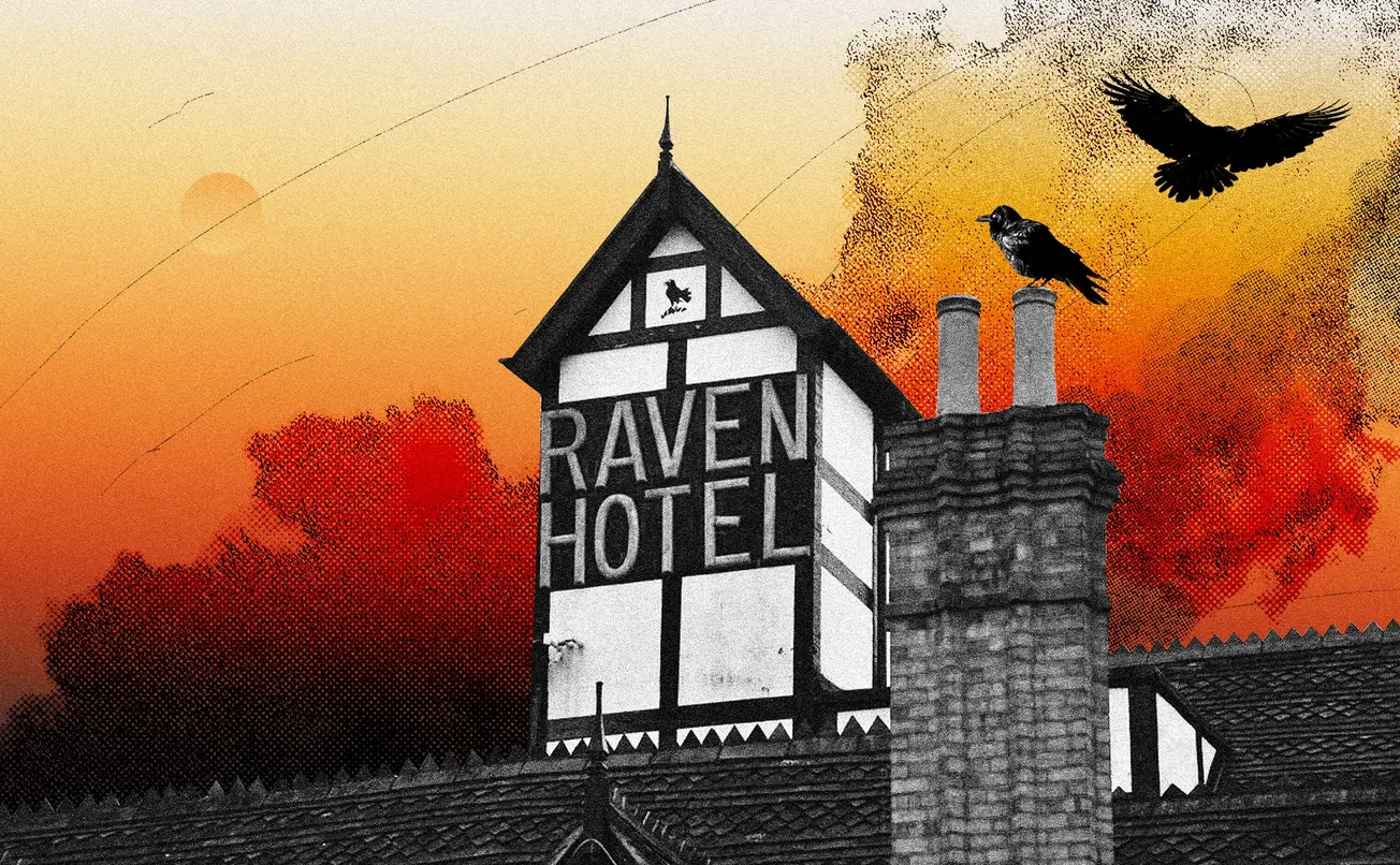 Droitwich's Raven Hotel was empty for 15 years. Then it burned down