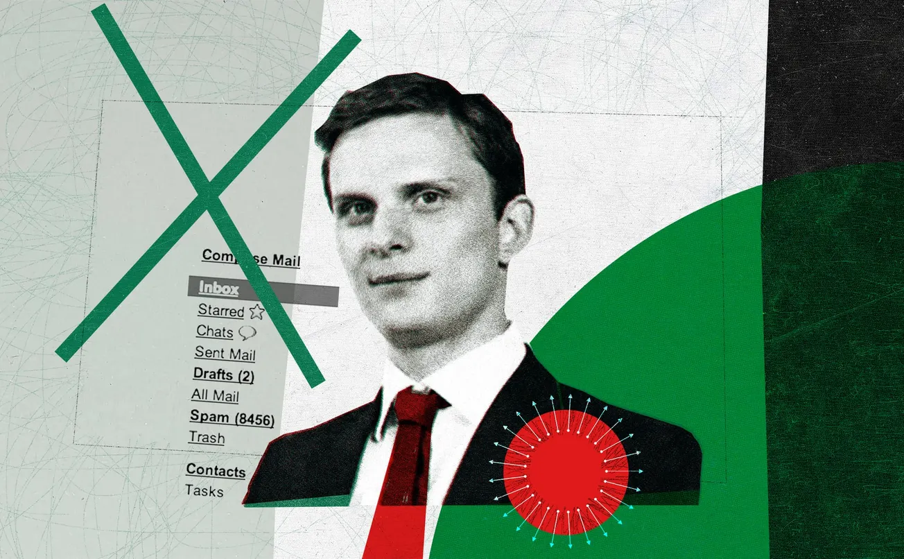 Councillor Simon Morrall says he's a Conservative. The party says he's not