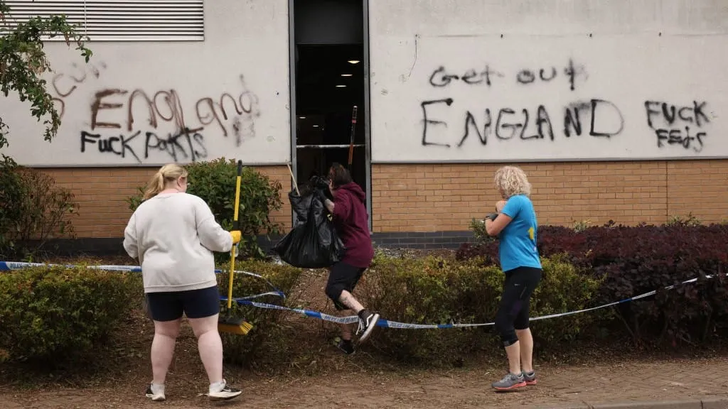 ‘This is not Tamworth’: race riots hit the West Midlands