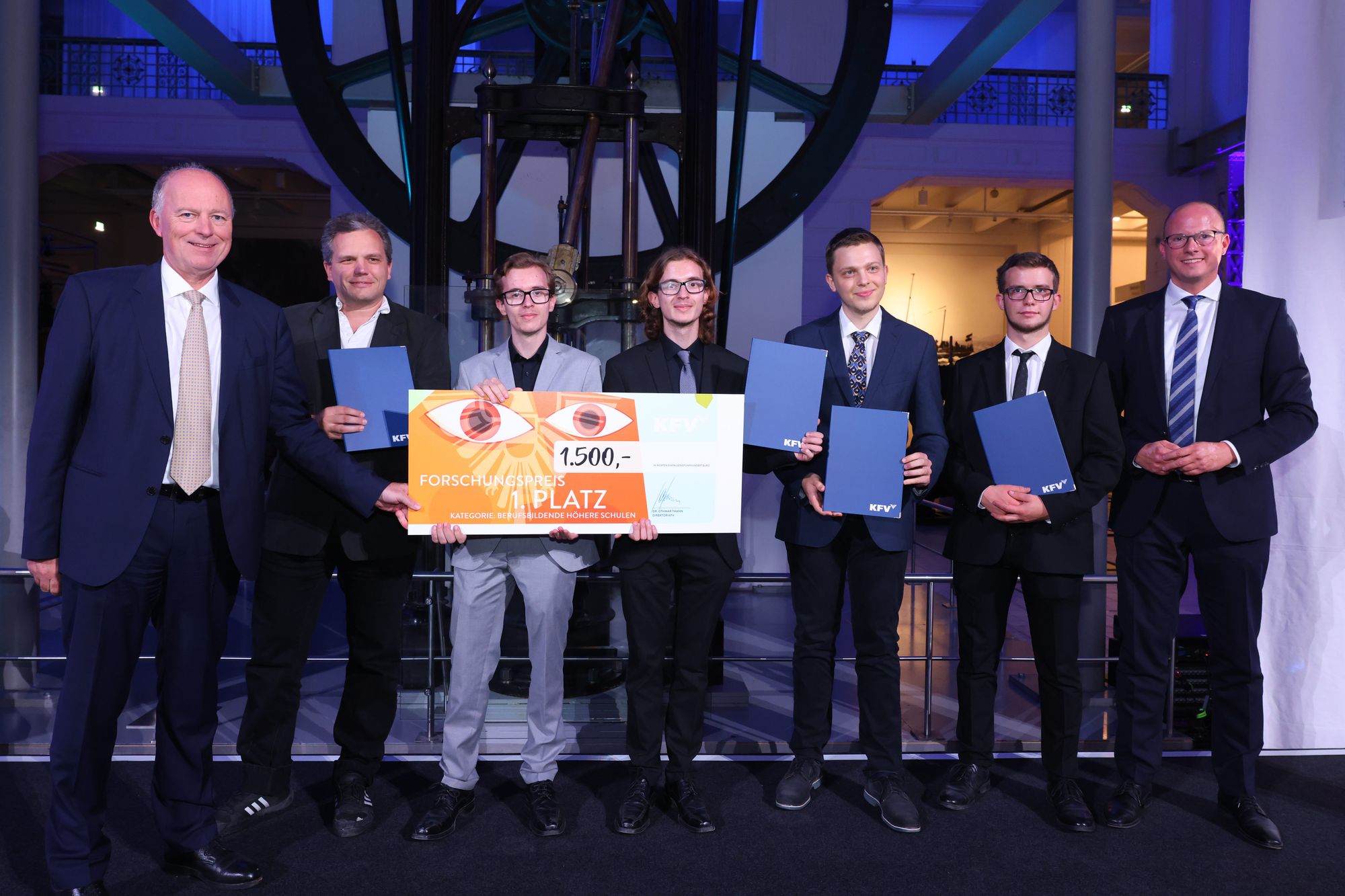 KFV Forschungspreis 2022 (Image Attribution: KFV/APA-Fotoservice/Schedl)