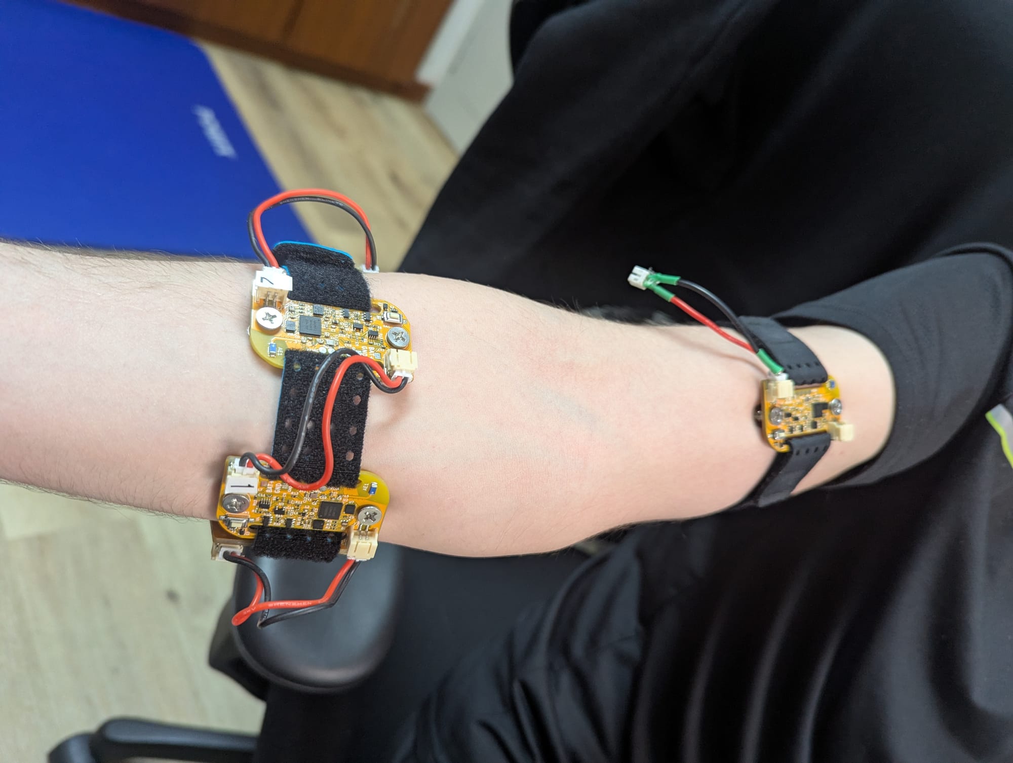 Real Time Gesture Control System with EMG