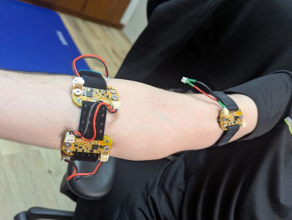 Real Time Gesture Control System with EMG