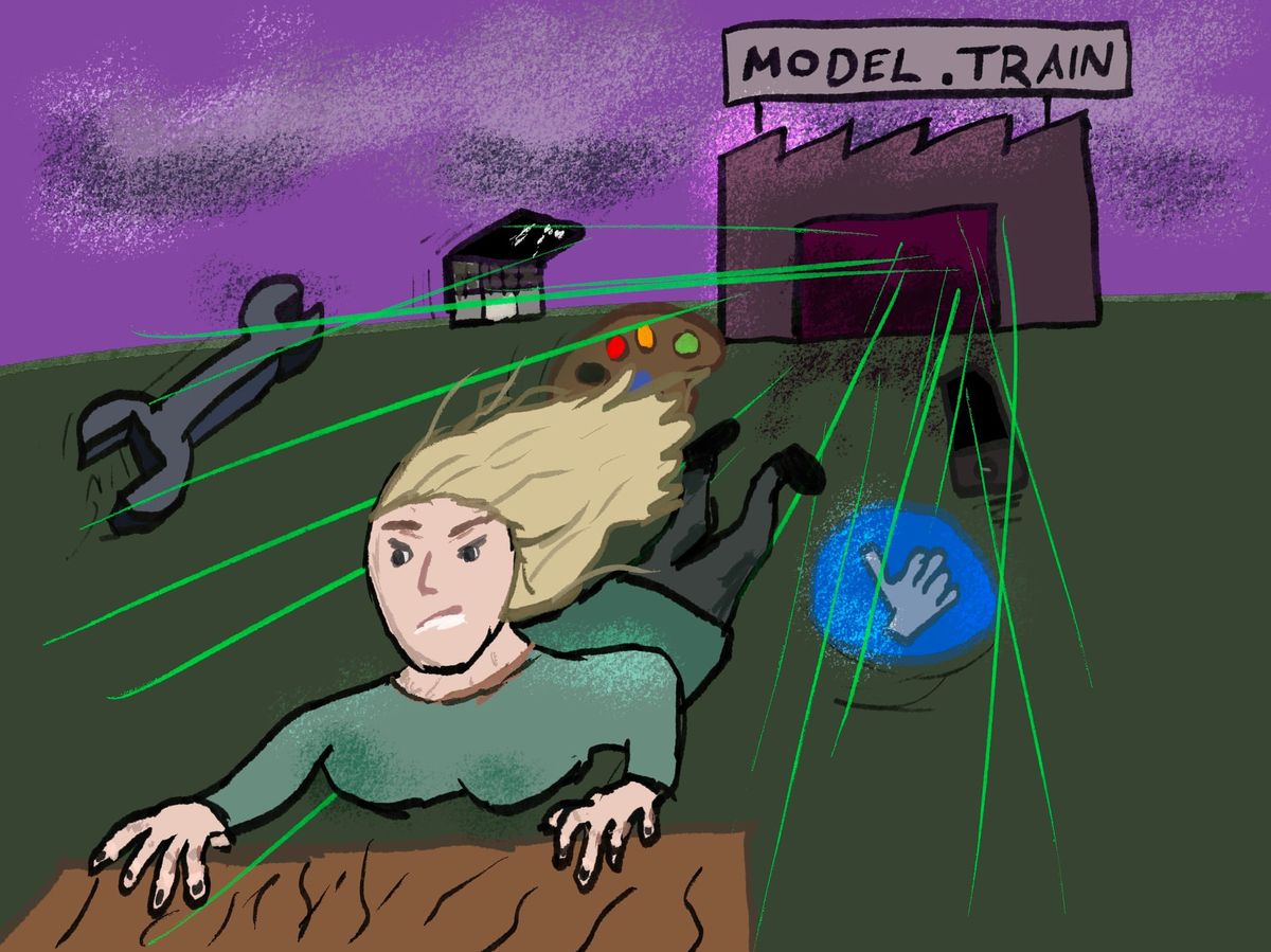 You're in love with the future, I don't know why.