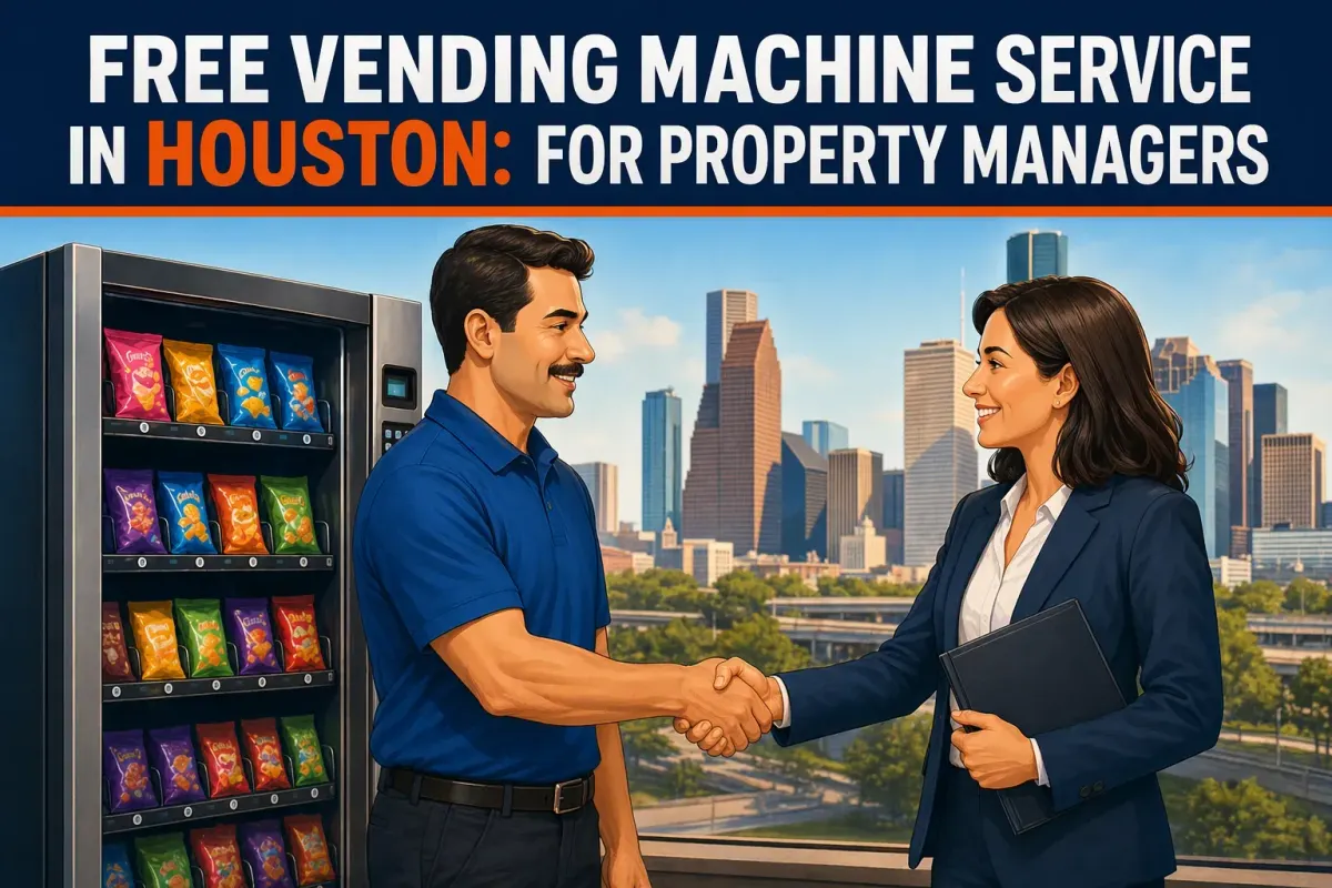Free Vending Machine Service in Houston: For Property Managers