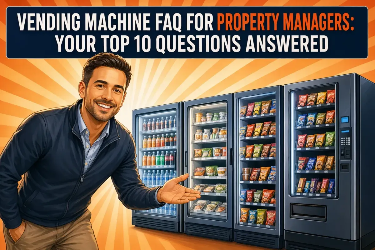 Vending Machine FAQ for Property Managers: Your Top 10 Questions Answered
