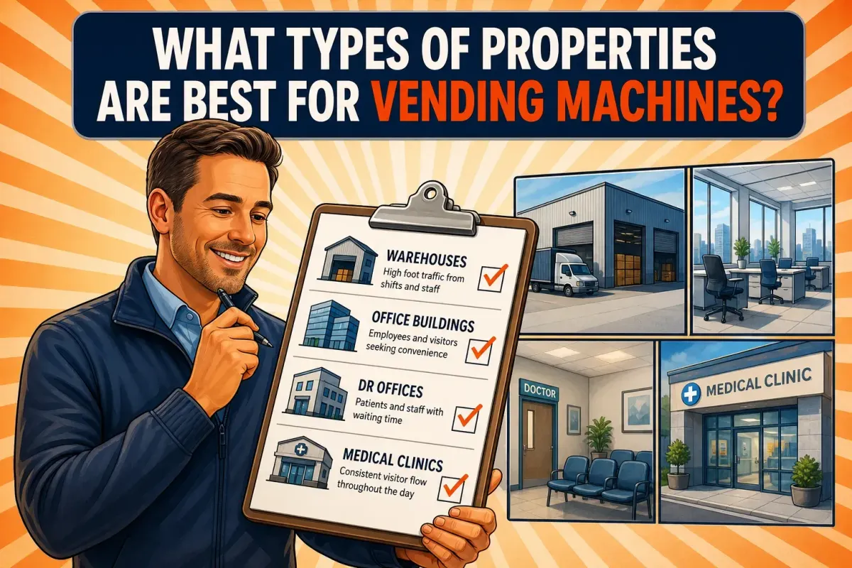 What Types of Properties Are Best for Vending Machines?