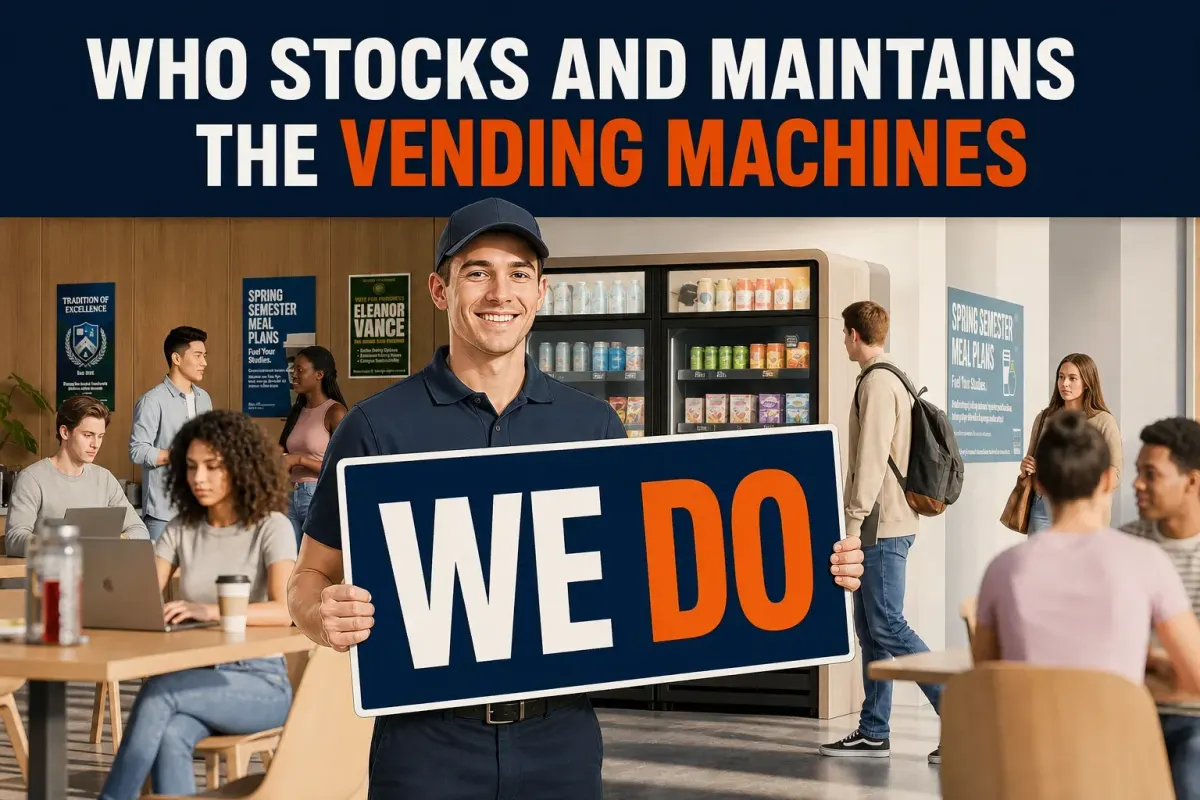 Who Stocks and Maintains Vending Machines?