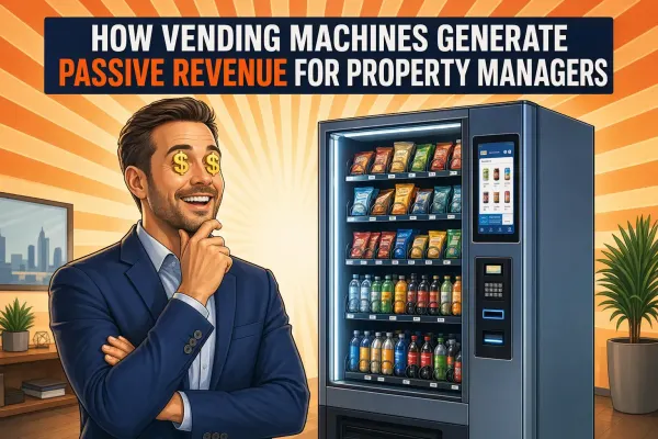 How Vending Machines Generate Passive Revenue for Property Managers