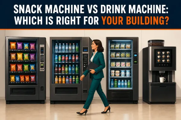 Snack Machine vs Drink Machine: Which Is Right for Your Building?