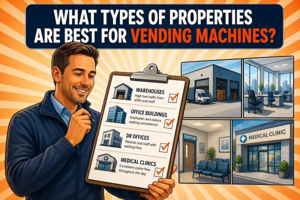 What Types of Properties Are Best for Vending Machines?