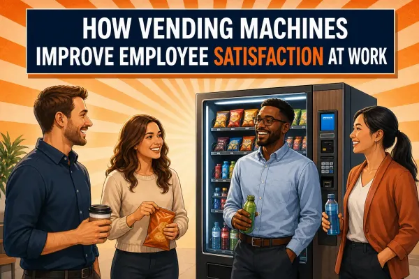 How Vending Machines Improve Employee Satisfaction at Work