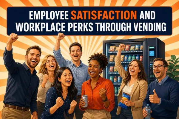 Employee satisfaction and workplace perks through vending