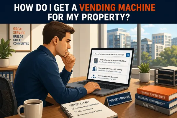 How Do I Get a Vending Machine for My Property?
