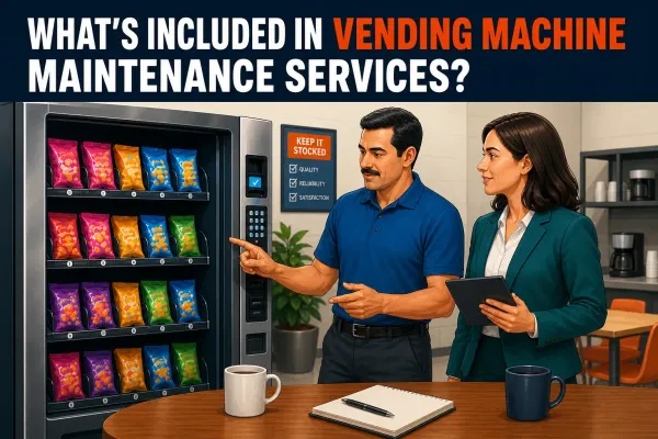 What's Included in Vending Machine Maintenance Services?