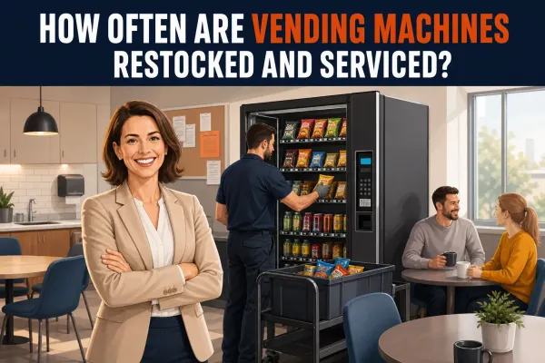 How Often Are Vending Machines Restocked and Serviced?