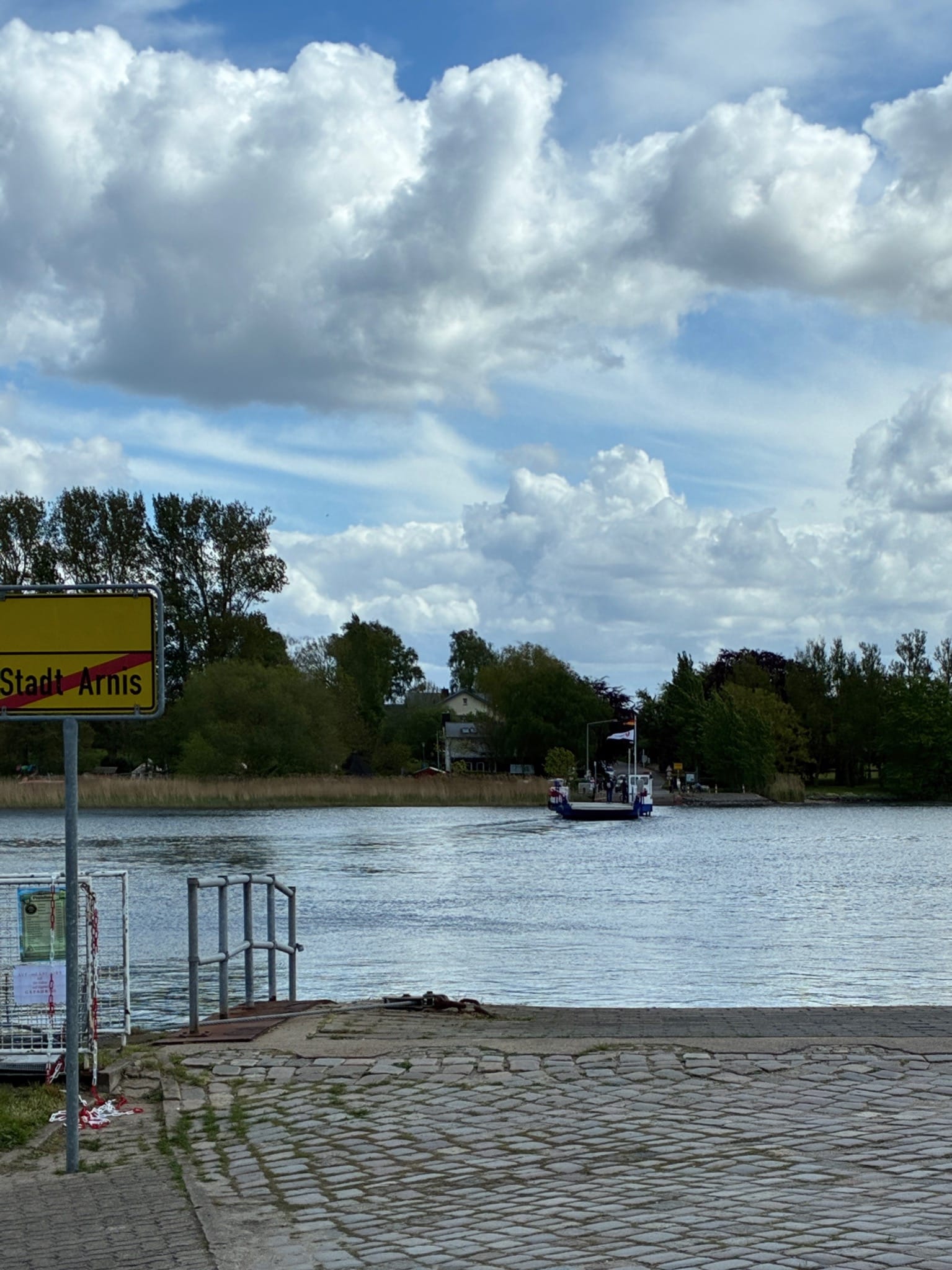 Alte Schleifähre zwischen Sundsacker und Arnis