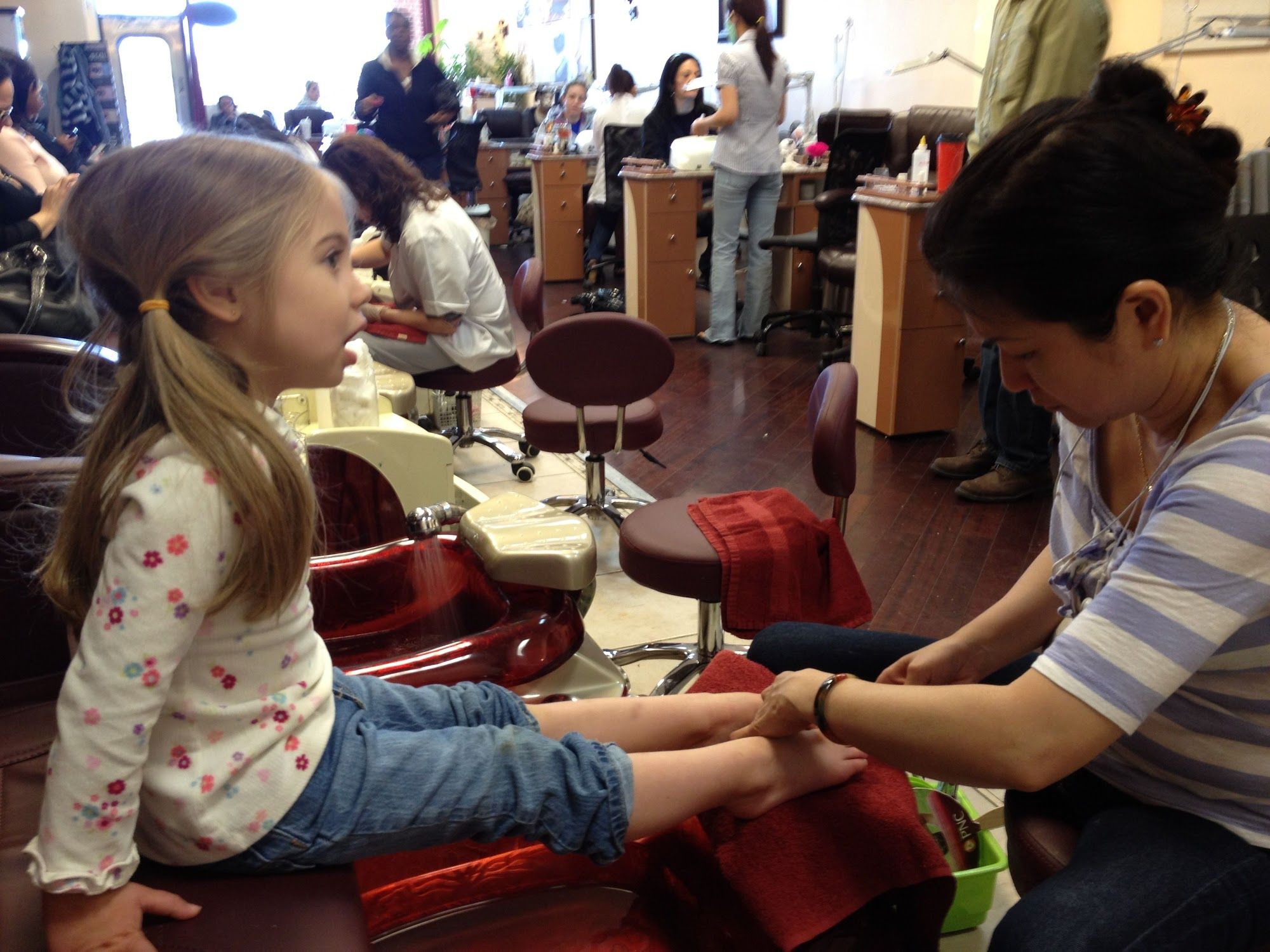  Getting pedis with my best girl is one of my favorite pastimes. 
