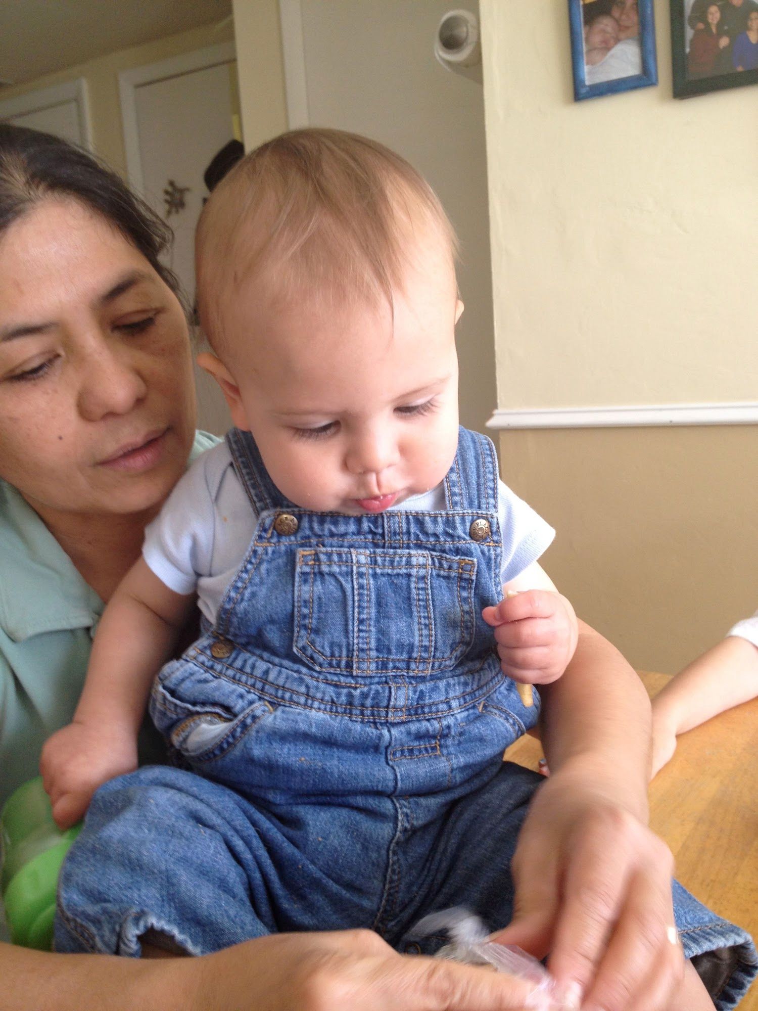  My mom and Mr. Bananas 