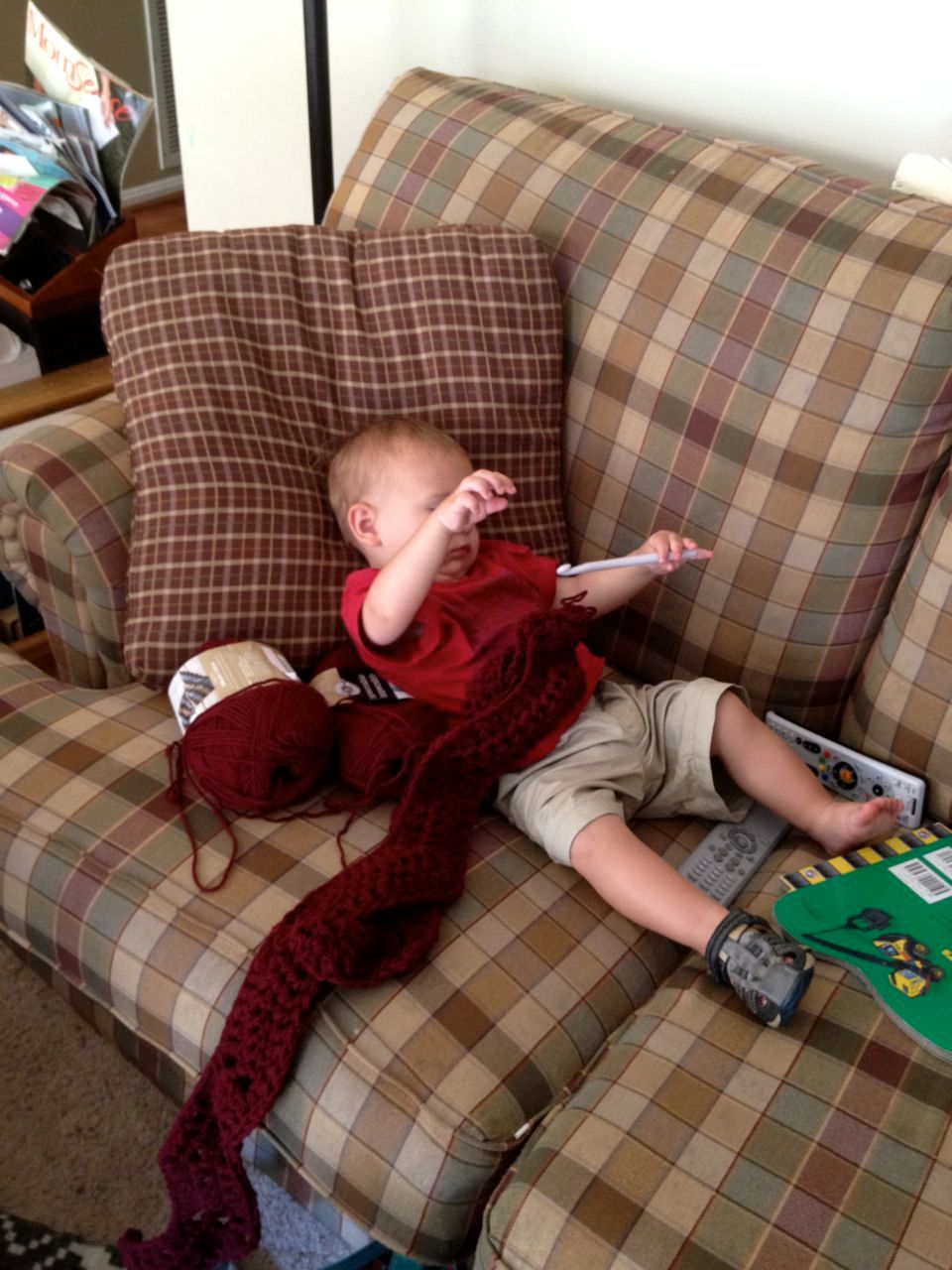 The hook goes into this loop...