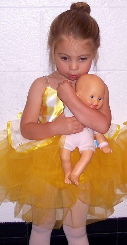 I think she's a little nervous here.