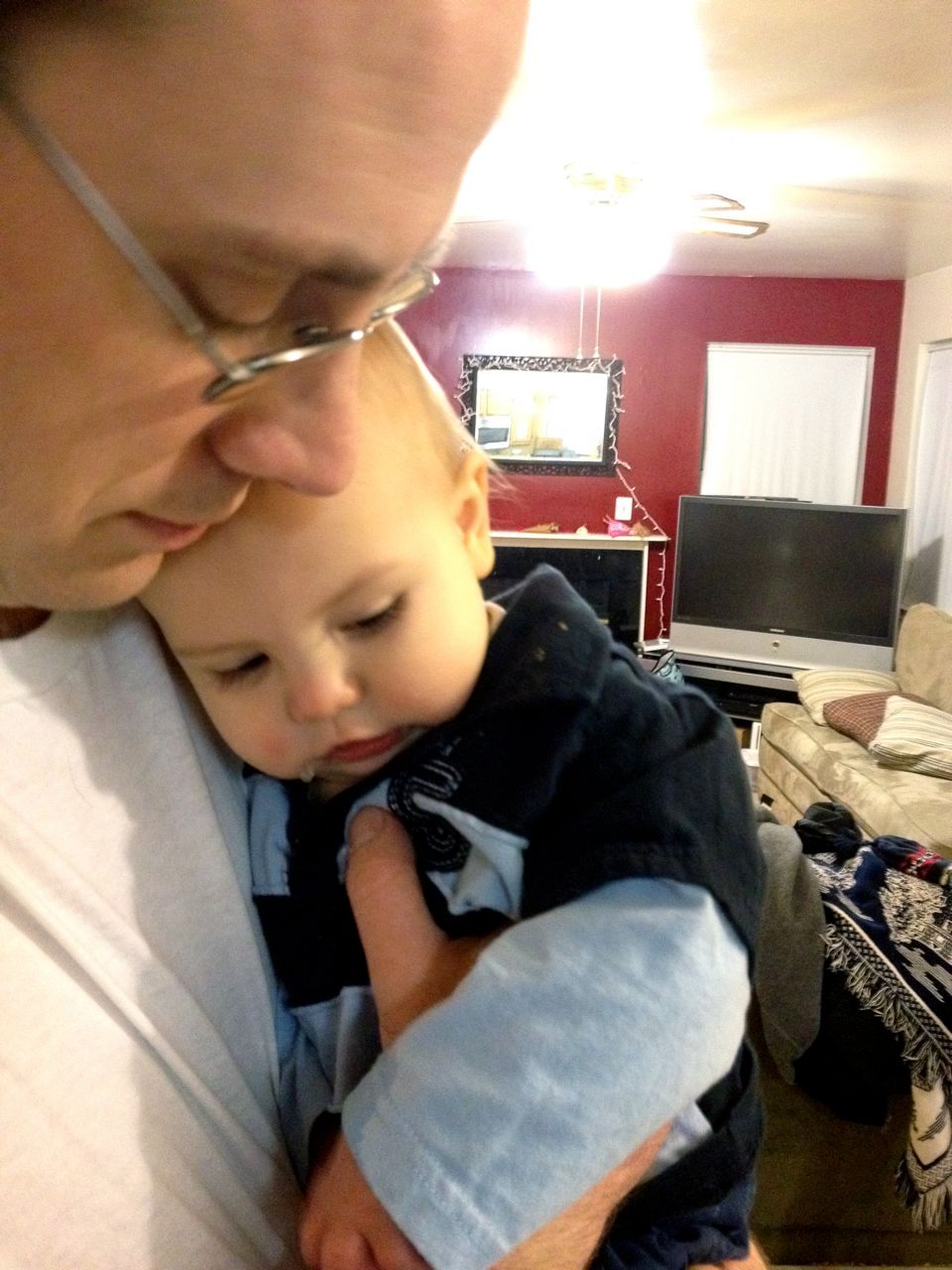 Enjoying some Daddy time